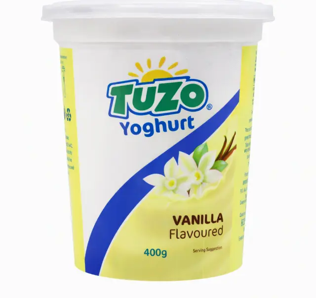 Tuzo Vanilla Yoghurt 400Ml Pouch